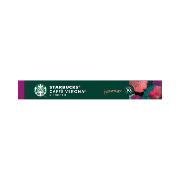 Starbucks Caffè Verona 10, Nespresso-kompatibel, 10 Kaffeekapseln